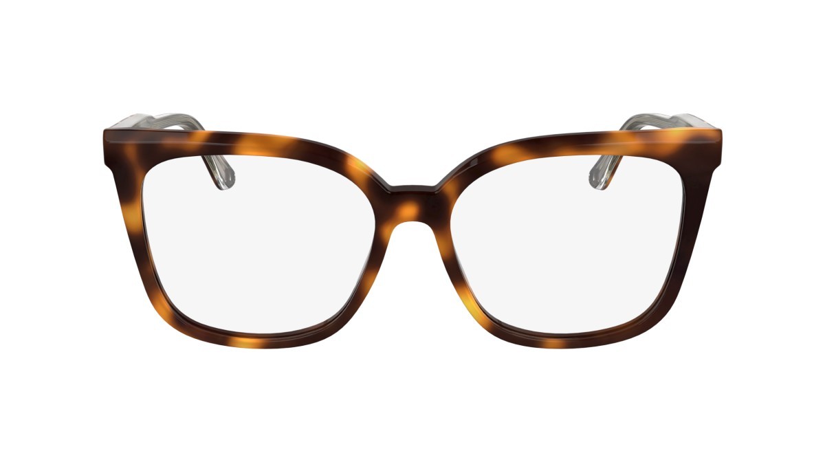 Occhiali da vista Calvin Klein CK25511 (240) colore havana forma rettangolare lenti colore - 2