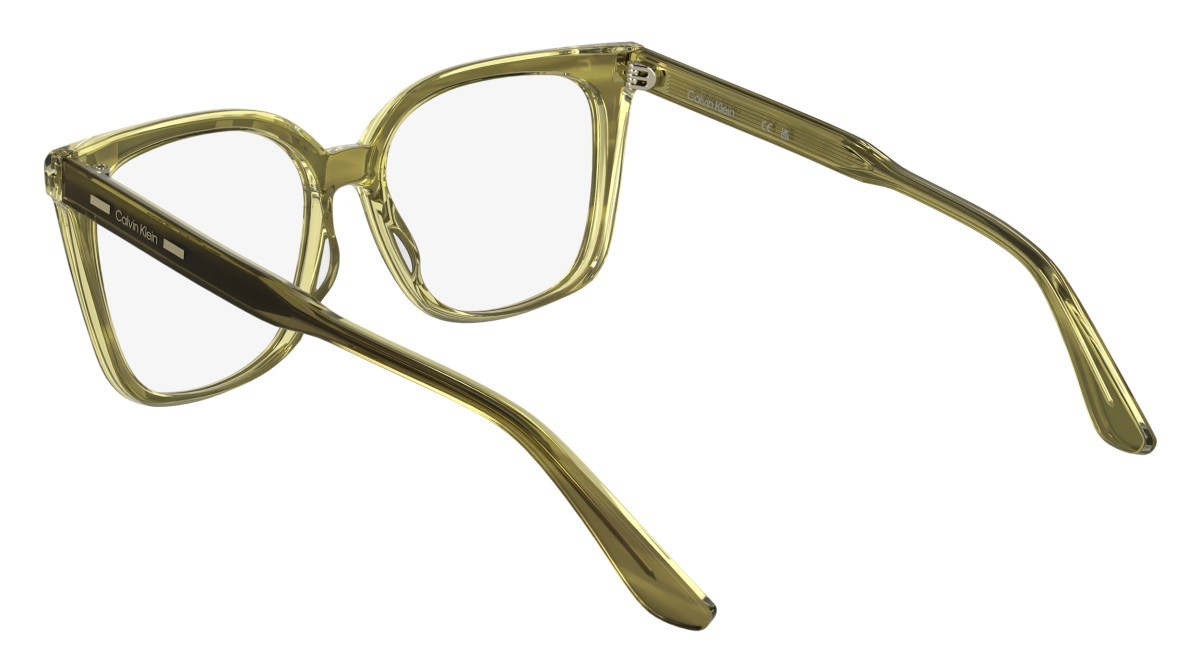 Eyeglasses Calvin Klein CK25511 N (317) color striped khaki shape rectangle 