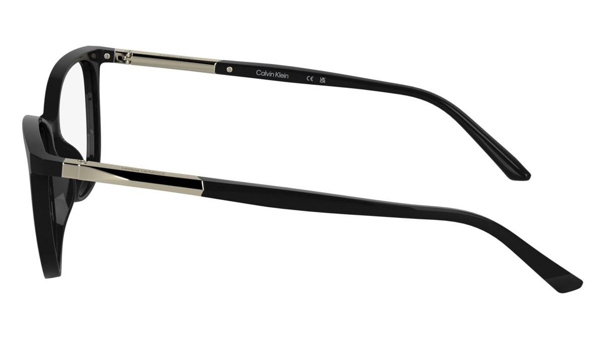 Eyeglasses Calvin Klein CK25512 (001) color black shape cat eye lenses colore - 1