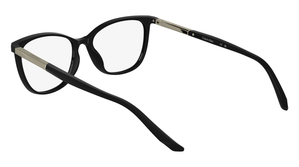 Eyeglasses Calvin Klein CK25512 (001) color black shape cat eye lenses colore - 1