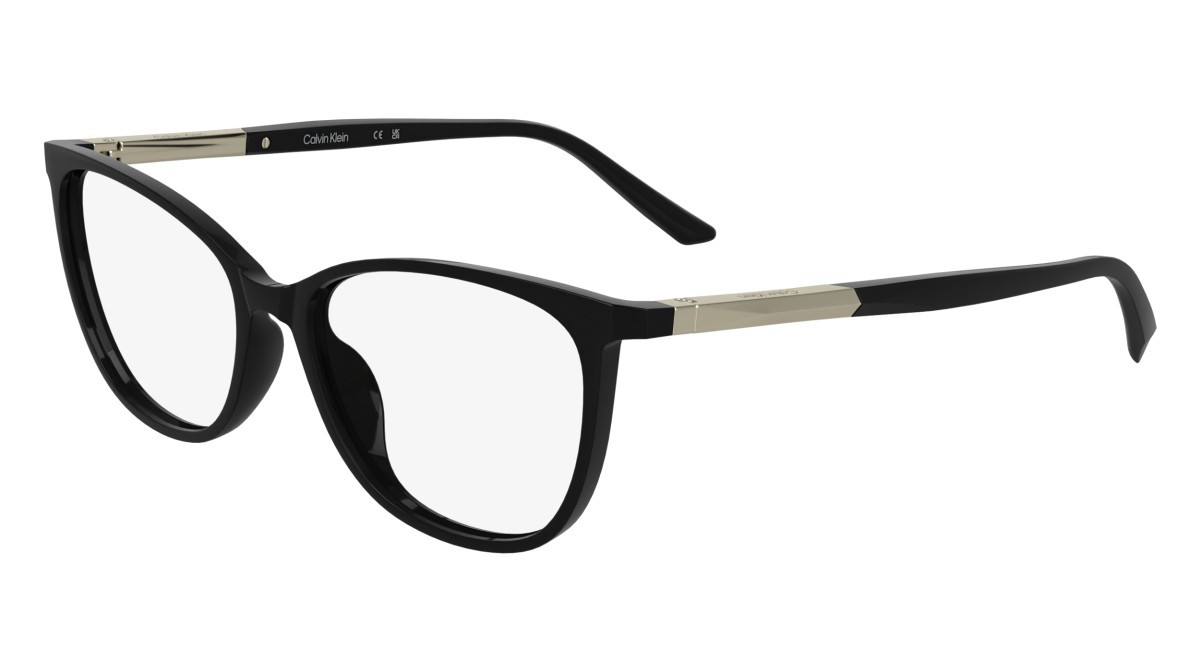 Eyeglasses Calvin Klein CK25512 (001) color black shape cat eye lenses colore - 1