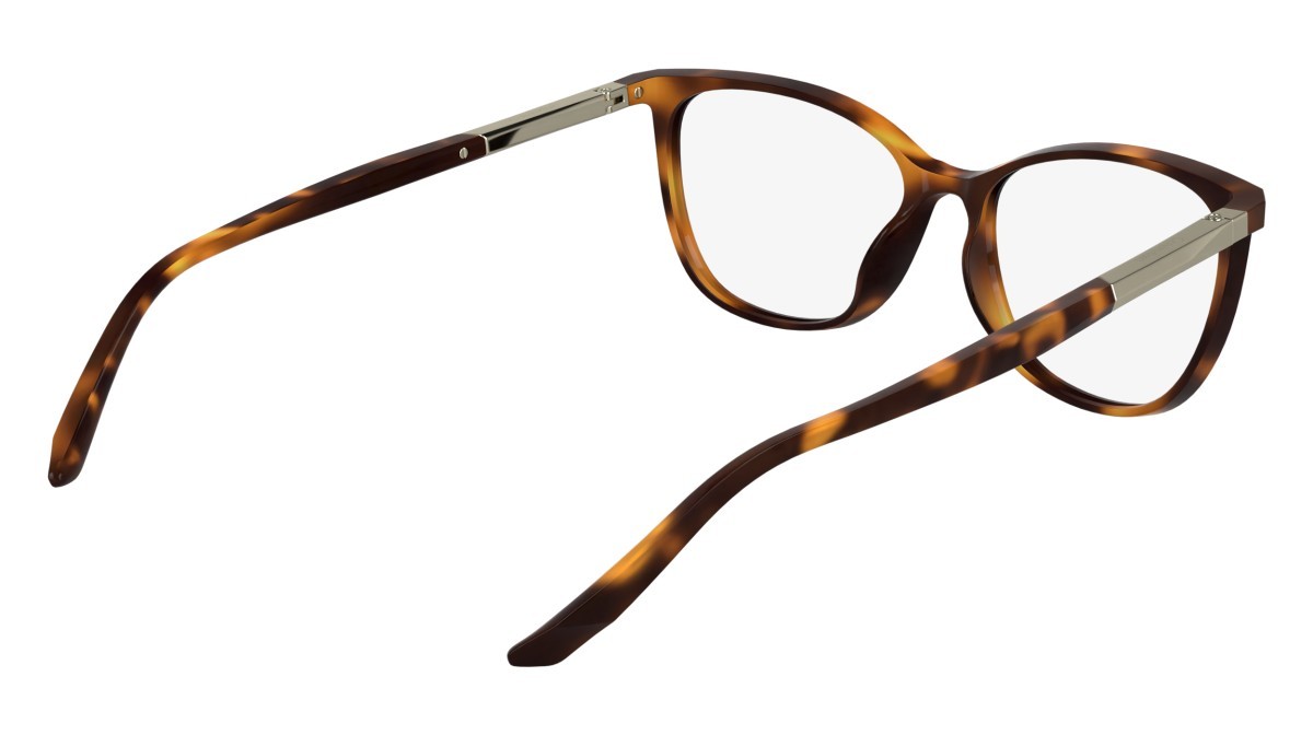Eyeglasses Calvin Klein CK25512 (240) color havana shape cat eye lenses colore - 2