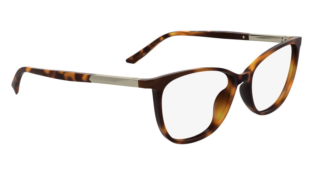 Eyeglasses Calvin Klein CK25512 (240) color havana shape cat eye lenses colore - 2