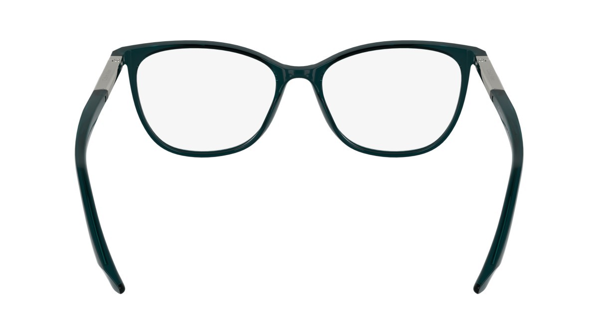 Eyeglasses Calvin Klein CK25512 (432) color transparent petrol shape cat eye lenses colore - 5