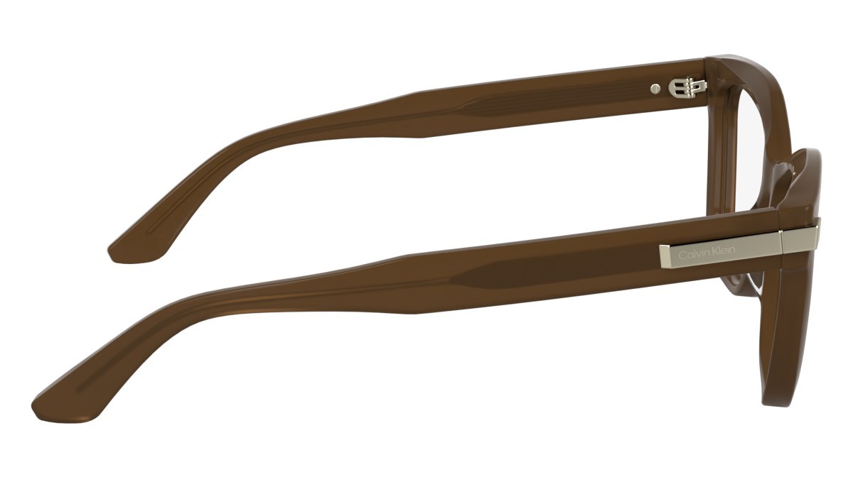 Eyeglasses Calvin Klein CK25513 (601) color opaline rose shape cat eye lenses colore - 3