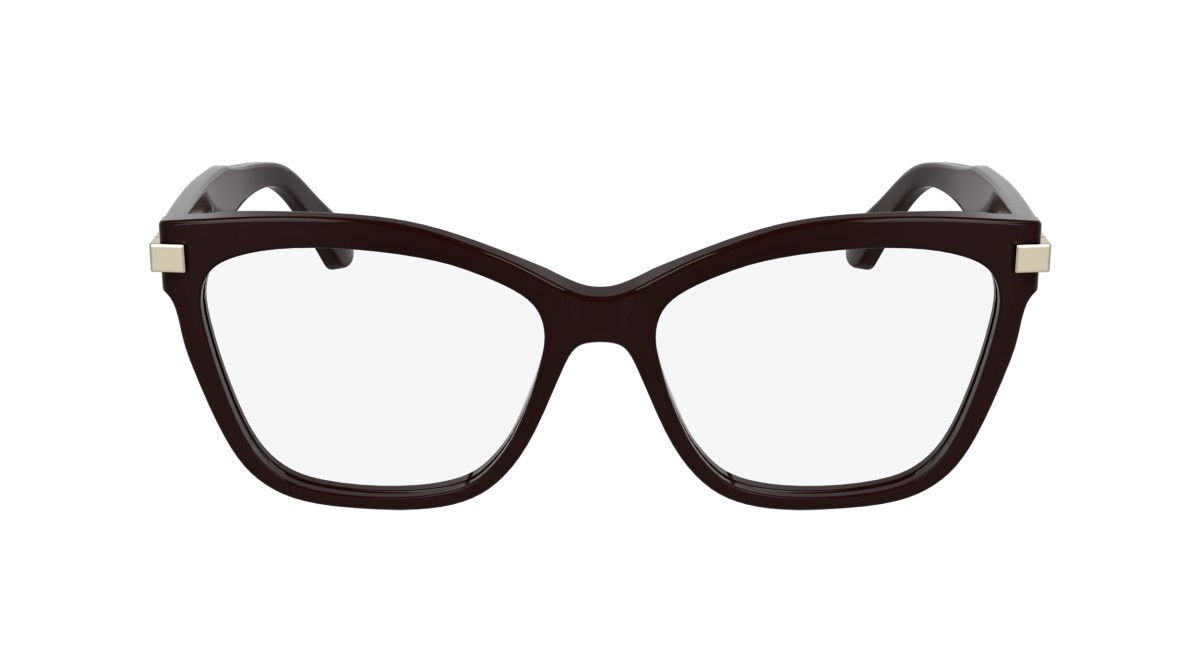 Eyeglasses Calvin Klein CK25513 (605) color opaline burgundy shape cat eye lenses colore - 4