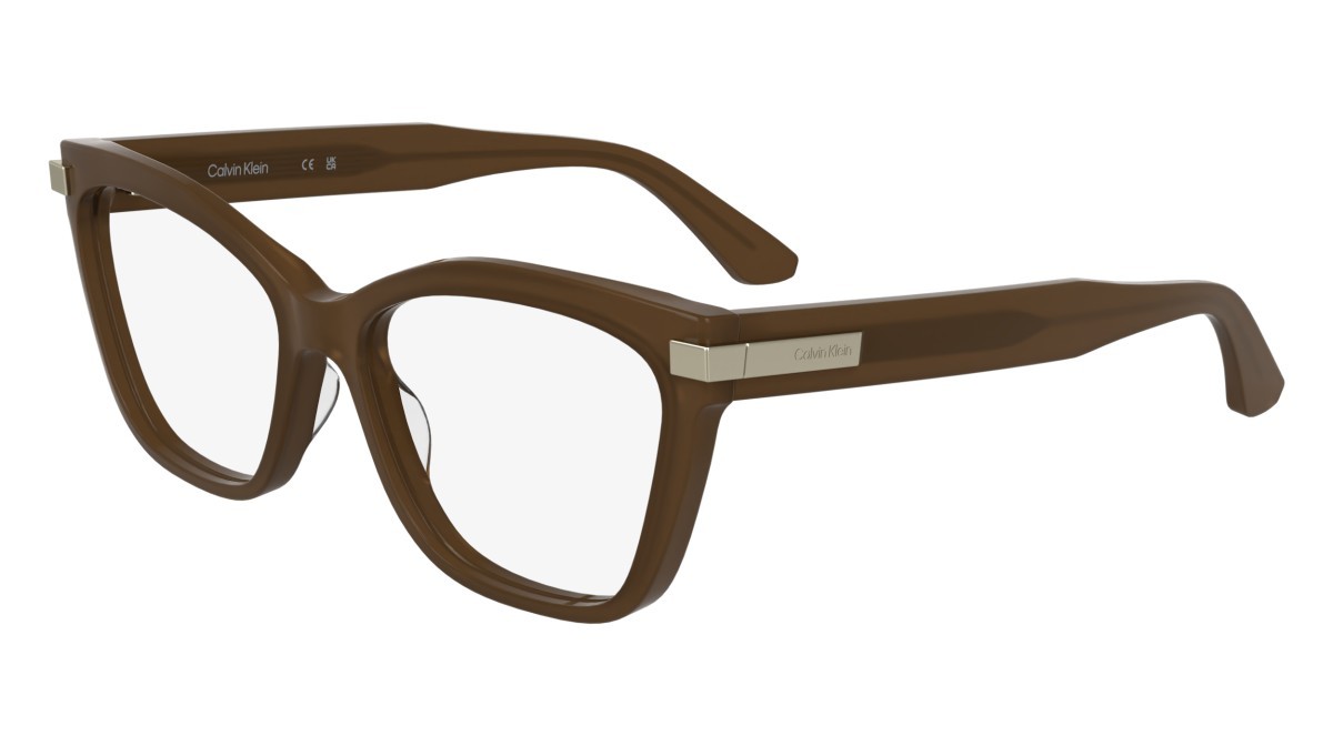Eyeglasses Calvin Klein CK25513 N (601) color opaline rose shape cat eye 