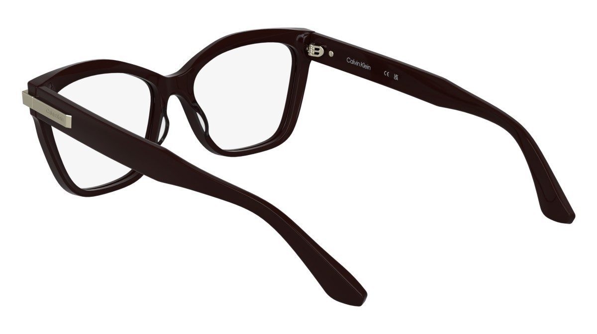 Eyeglasses Calvin Klein CK25513 N (605) color opaline burgundy shape cat eye 