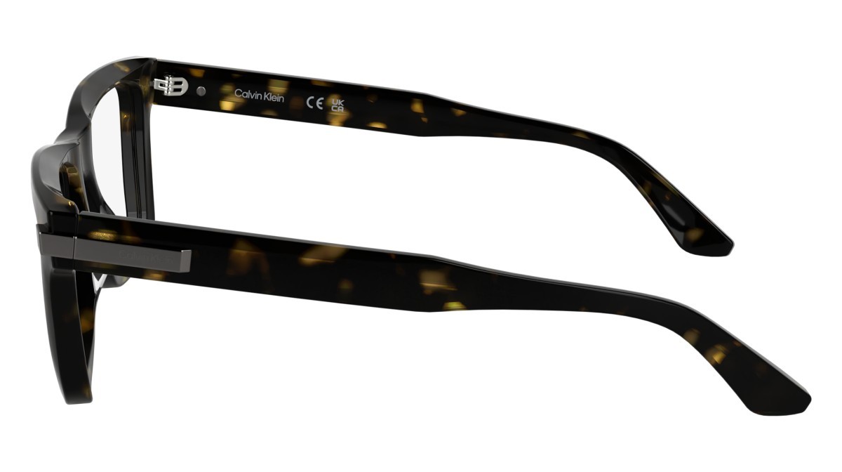 Eyeglasses Calvin Klein CK25514 (235) color dark havana shape rectangle lenses colore - 2