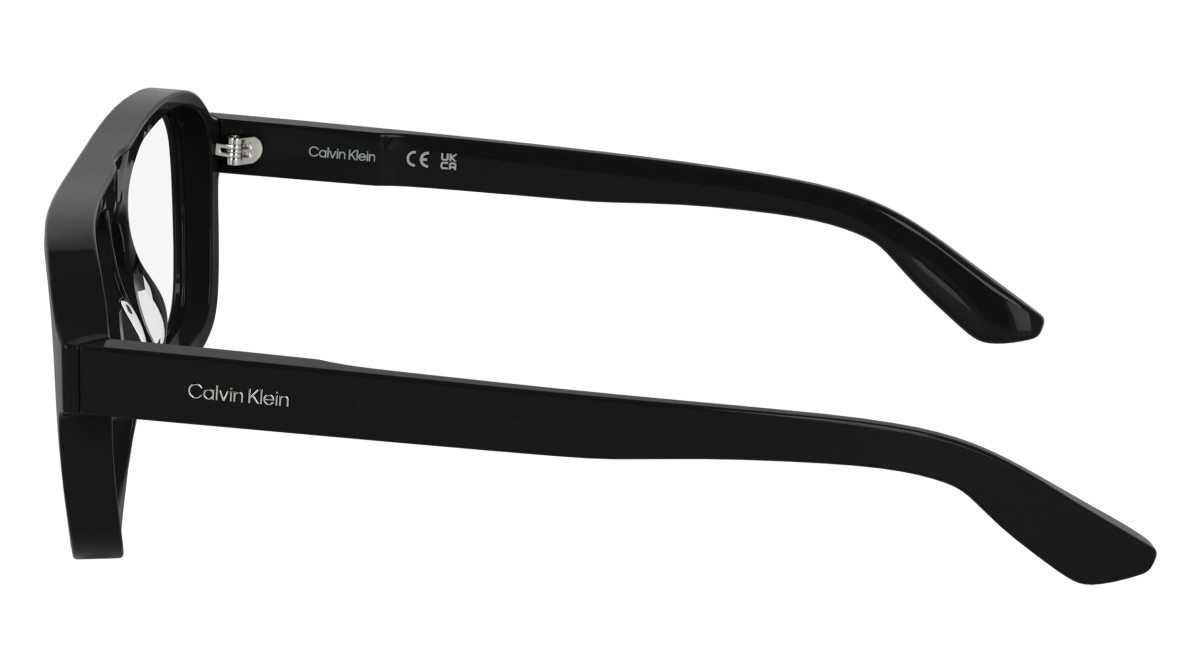 Eyeglasses Calvin Klein CK25515 (001) color black shape aviator lenses colore - 1