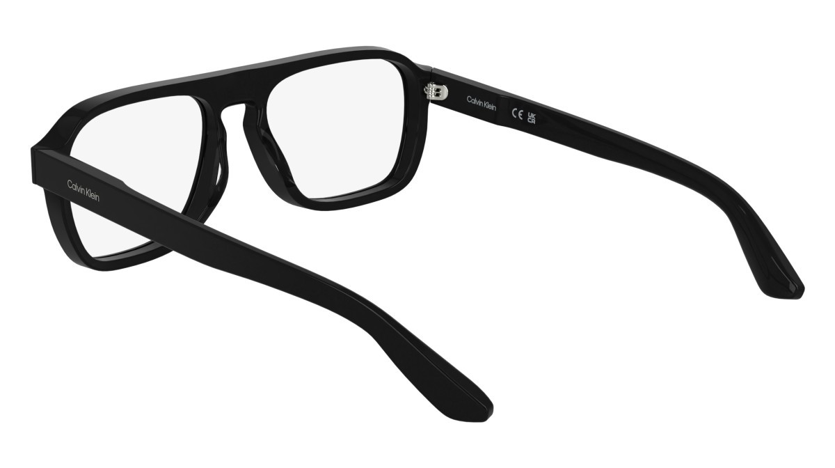 Eyeglasses Calvin Klein CK25515 (001) color black shape aviator lenses colore - 1