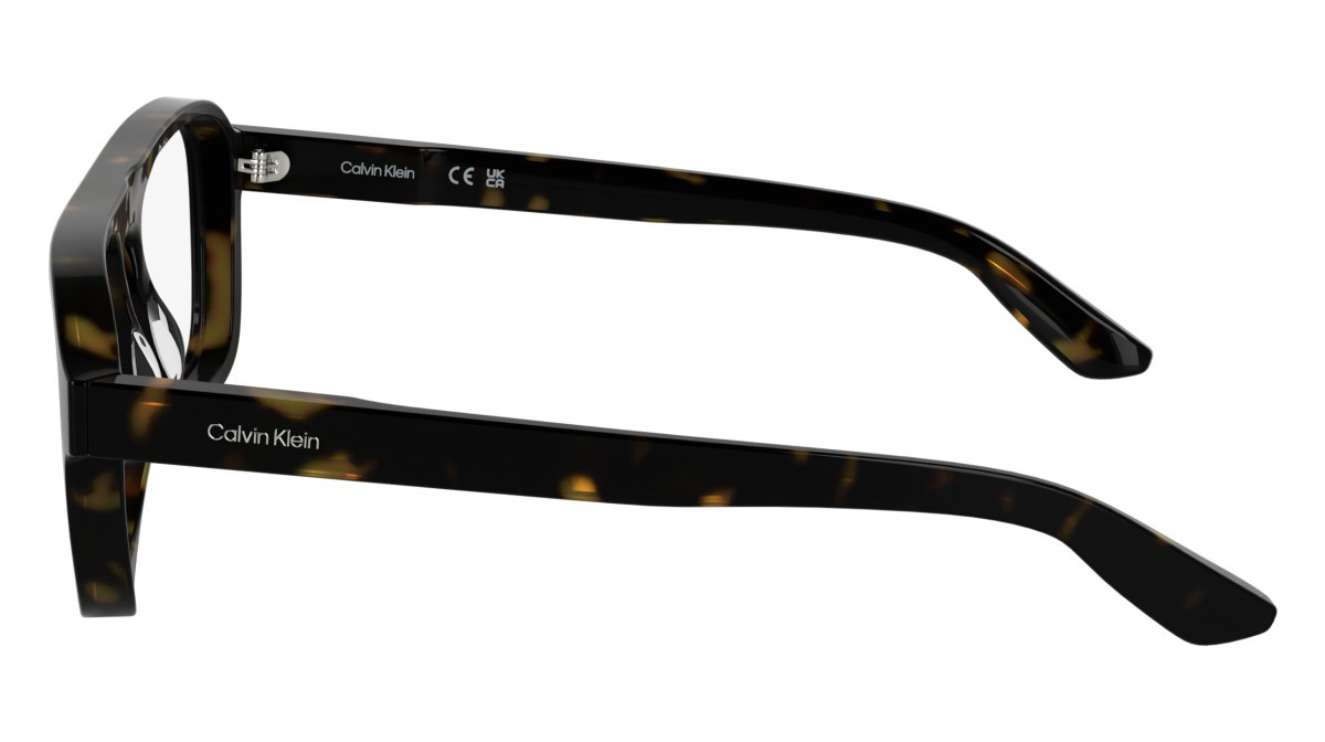 Eyeglasses Calvin Klein CK25515 (240) color havana shape aviator lenses colore - 2