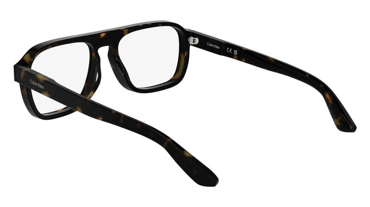 Eyeglasses Calvin Klein CK25515 (240) color havana shape aviator lenses colore - 2