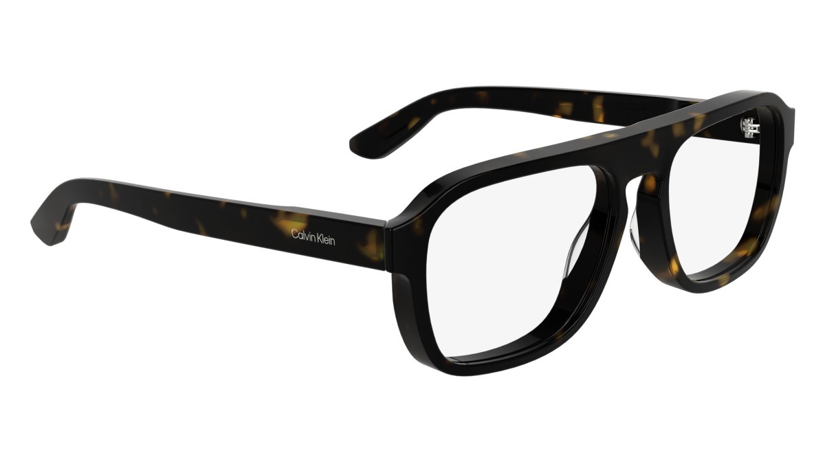 Eyeglasses Calvin Klein CK25515 (240) color havana shape aviator lenses colore - 2
