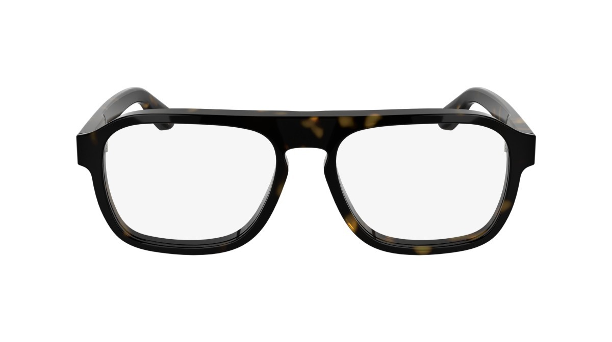 Eyeglasses Calvin Klein CK25515 (240) color havana shape aviator lenses colore - 2