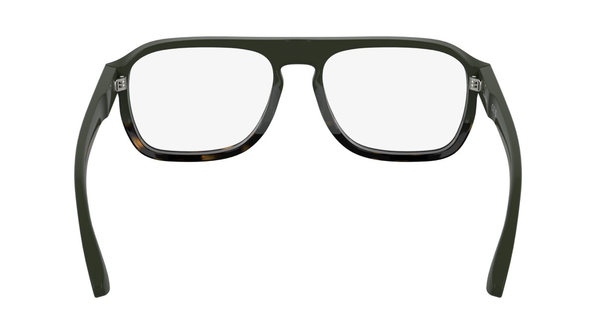 Eyeglasses Calvin Klein CK25515 (303) color green/havana shape aviator lenses colore - 4