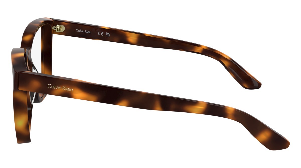 Eyeglasses Calvin Klein CK25516 (240) color havana shape rectangle lenses colore - 2