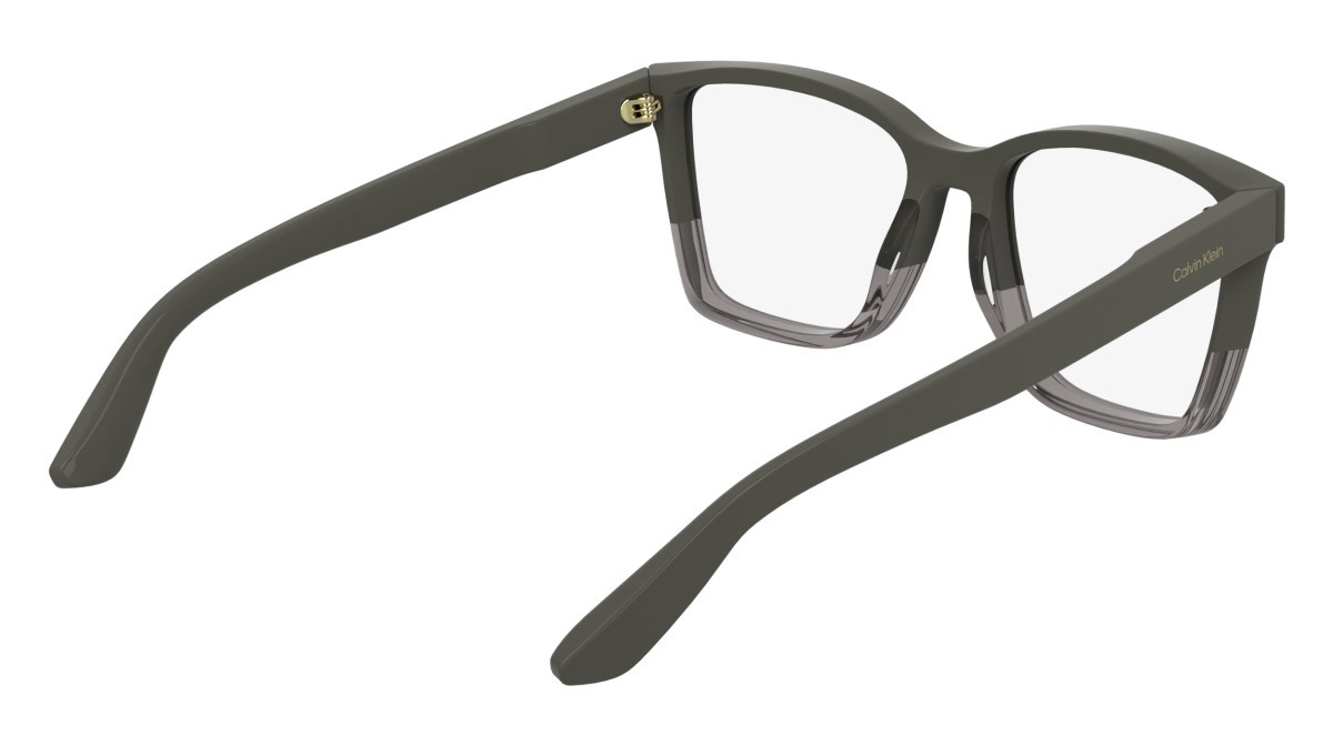Occhiali da vista Calvin Klein CK25516 (260) colore taupe forma rettangolare lenti colore - 3