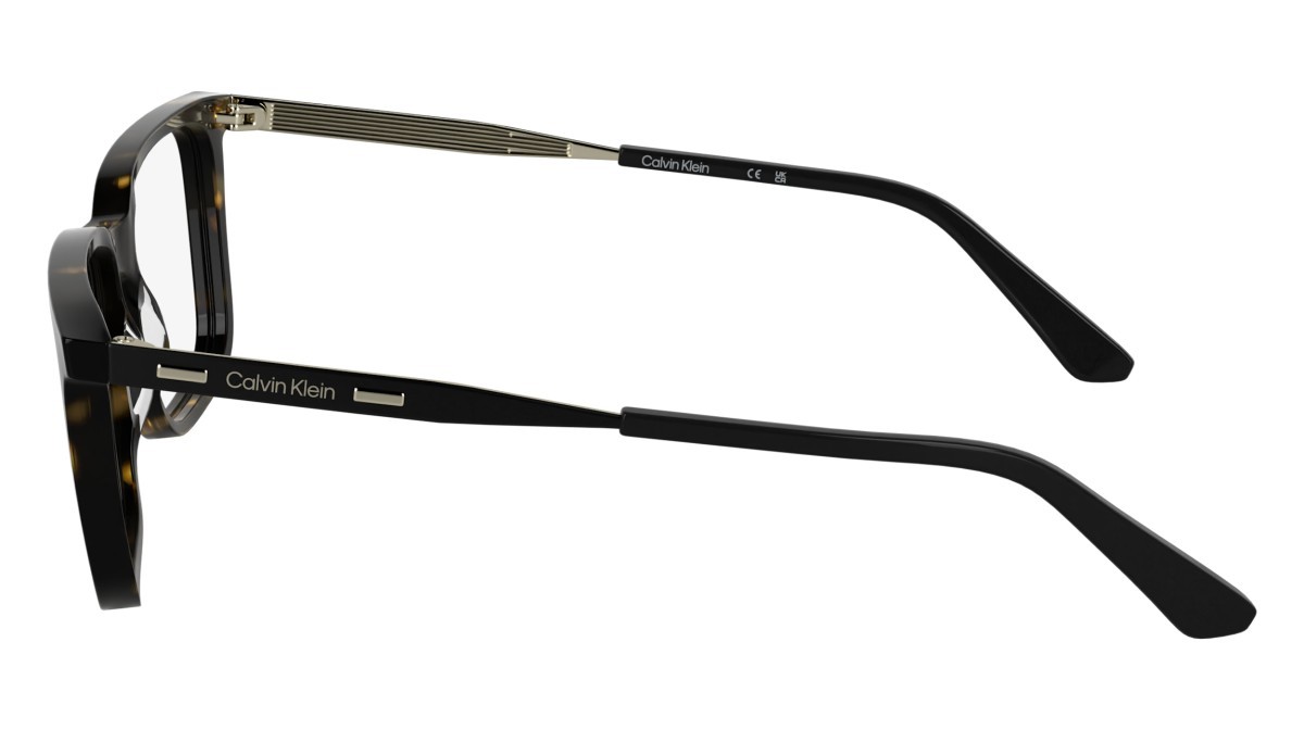 Eyeglasses Calvin Klein CK25517 (235) color dark havana shape rectangle lenses colore - 2