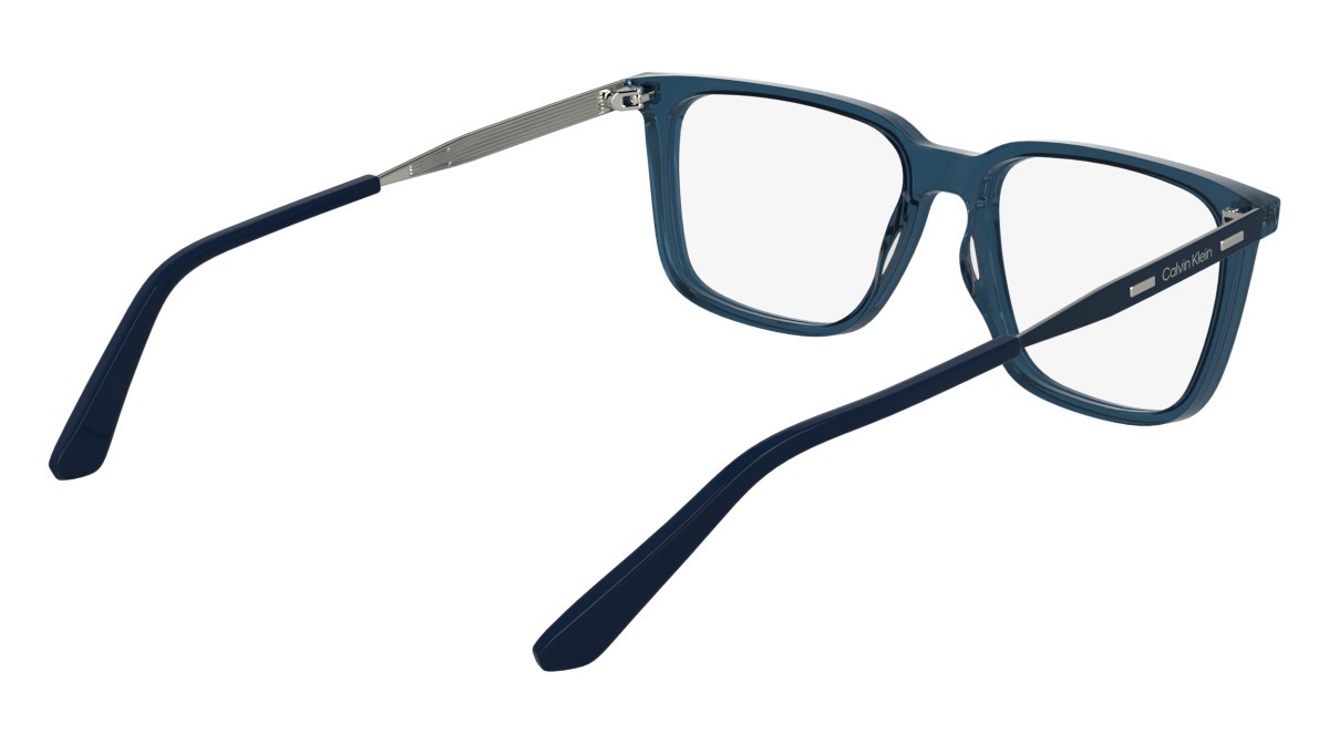 Eyeglasses Calvin Klein CK25517 N (400) color transparent blue shape rectangle 