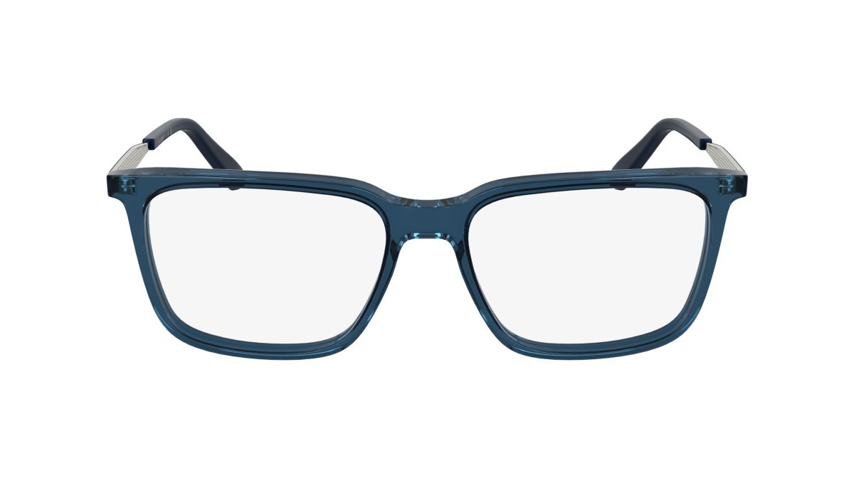 Eyeglasses Calvin Klein CK25517 N (400) color transparent blue shape rectangle 