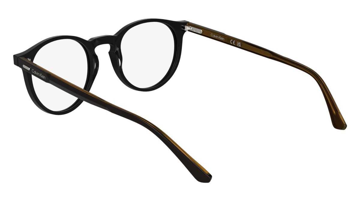 Occhiali da vista Calvin Klein CK25518 (001) colore black forma pantos lenti colore - 1