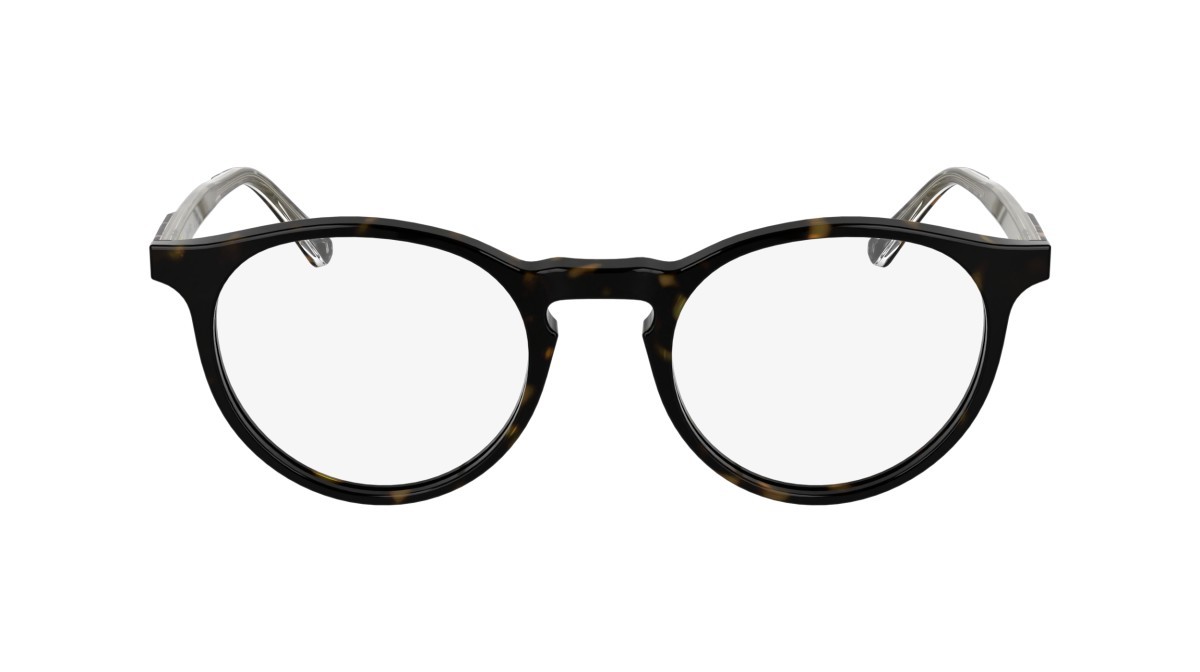 Eyeglasses Calvin Klein CK25518 (235) color dark havana shape pantos lenses colore - 2