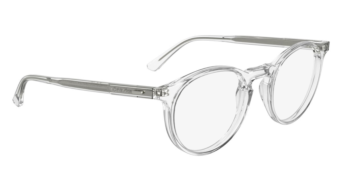 Eyeglasses Calvin Klein CK25518 (970) color crystal shape pantos lenses colore - 5