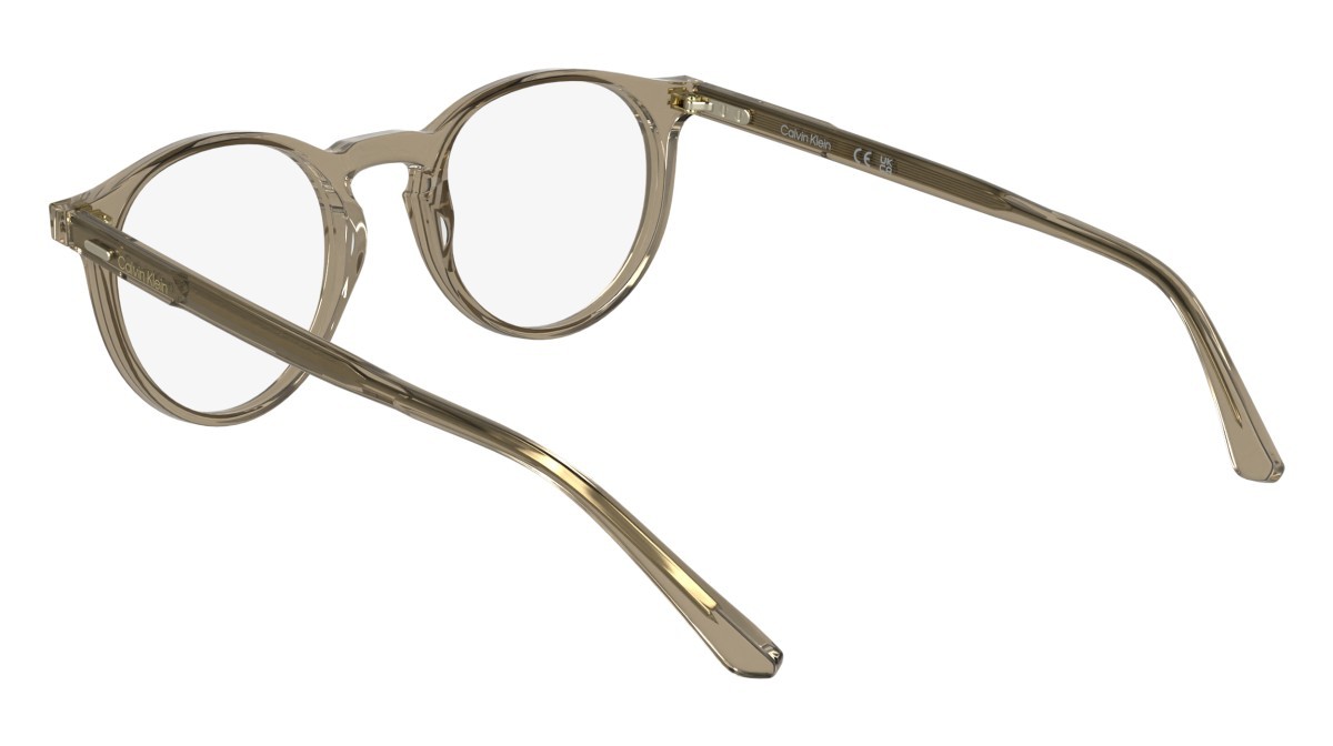 Eyeglasses Calvin Klein CK25518 N (209) color transparent beige shape pantos 