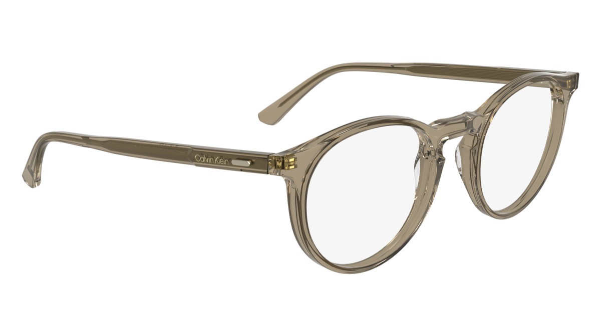 Eyeglasses Calvin Klein CK25518 N (209) color transparent beige shape pantos 