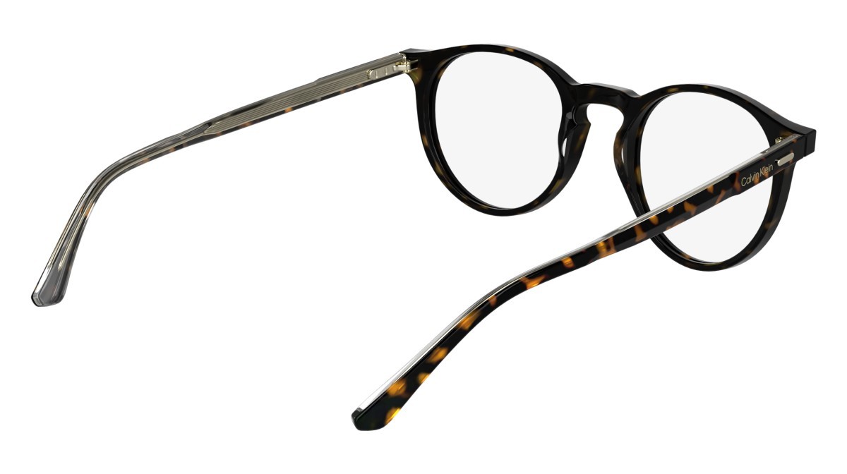 Occhiali da vista Calvin Klein CK25518 N (235) colore dark havana forma pantos 
