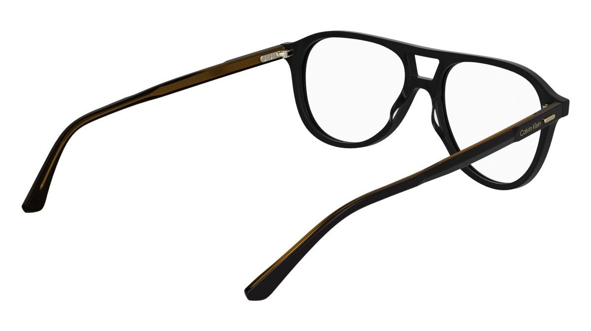 Brillen Calvin Klein CK25519 (001) farbe black form aviator gläser colore - 1