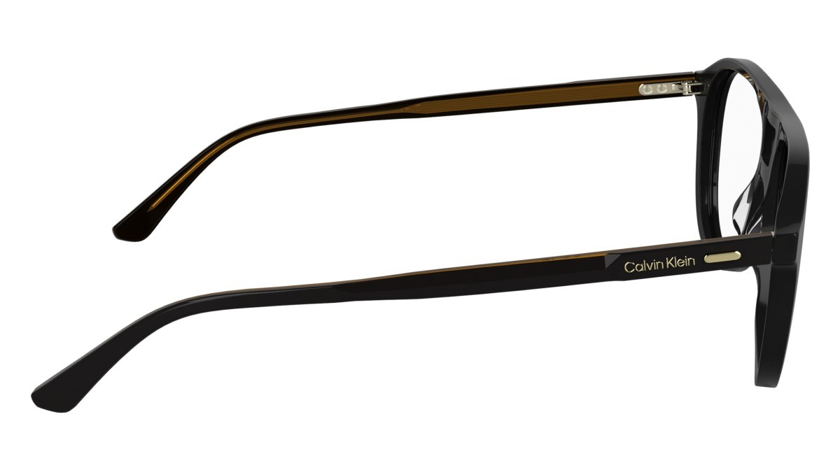 Brillen Calvin Klein CK25519 (001) farbe black form aviator gläser colore - 1
