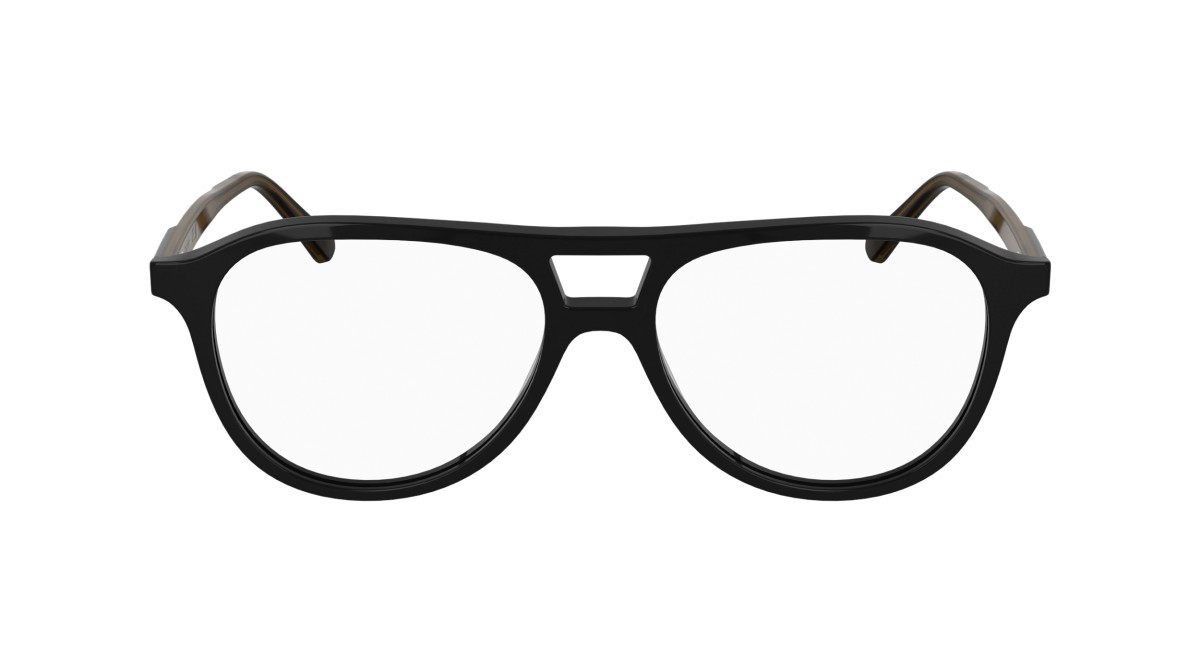 Brillen Calvin Klein CK25519 (001) farbe black form aviator gläser colore - 1