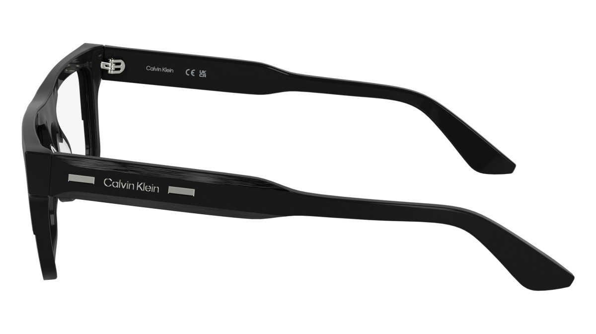 Eyeglasses Calvin Klein CK25520 (001) color black shape rectangle lenses colore - 1