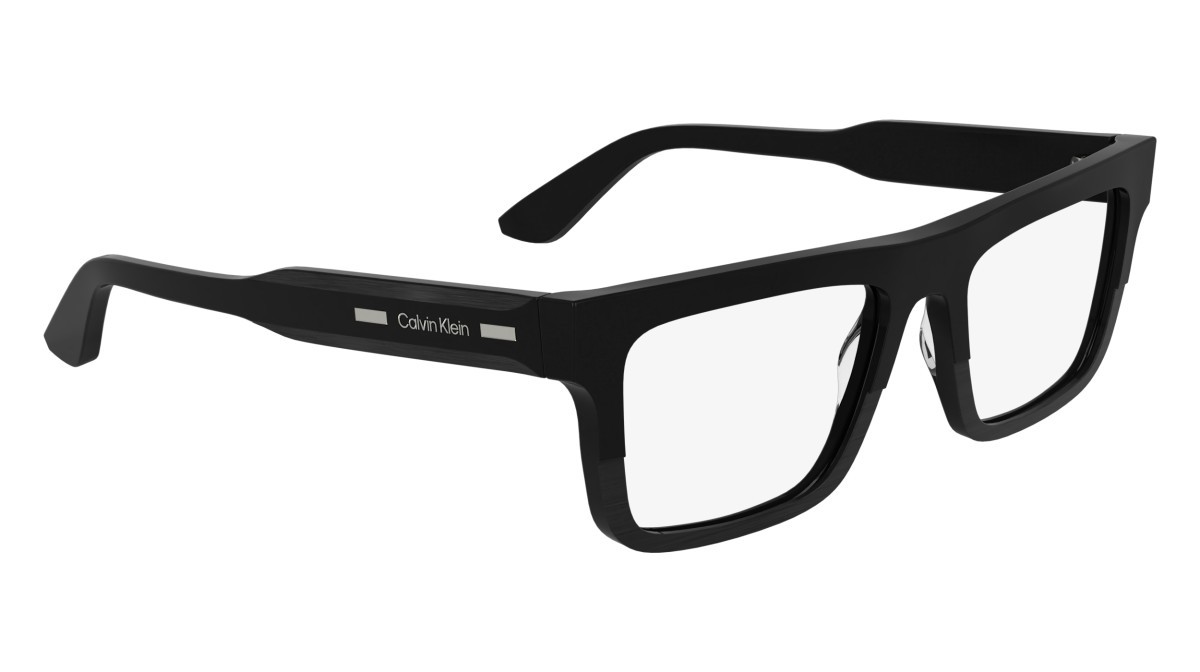 Eyeglasses Calvin Klein CK25520 (001) color black shape rectangle lenses colore - 1