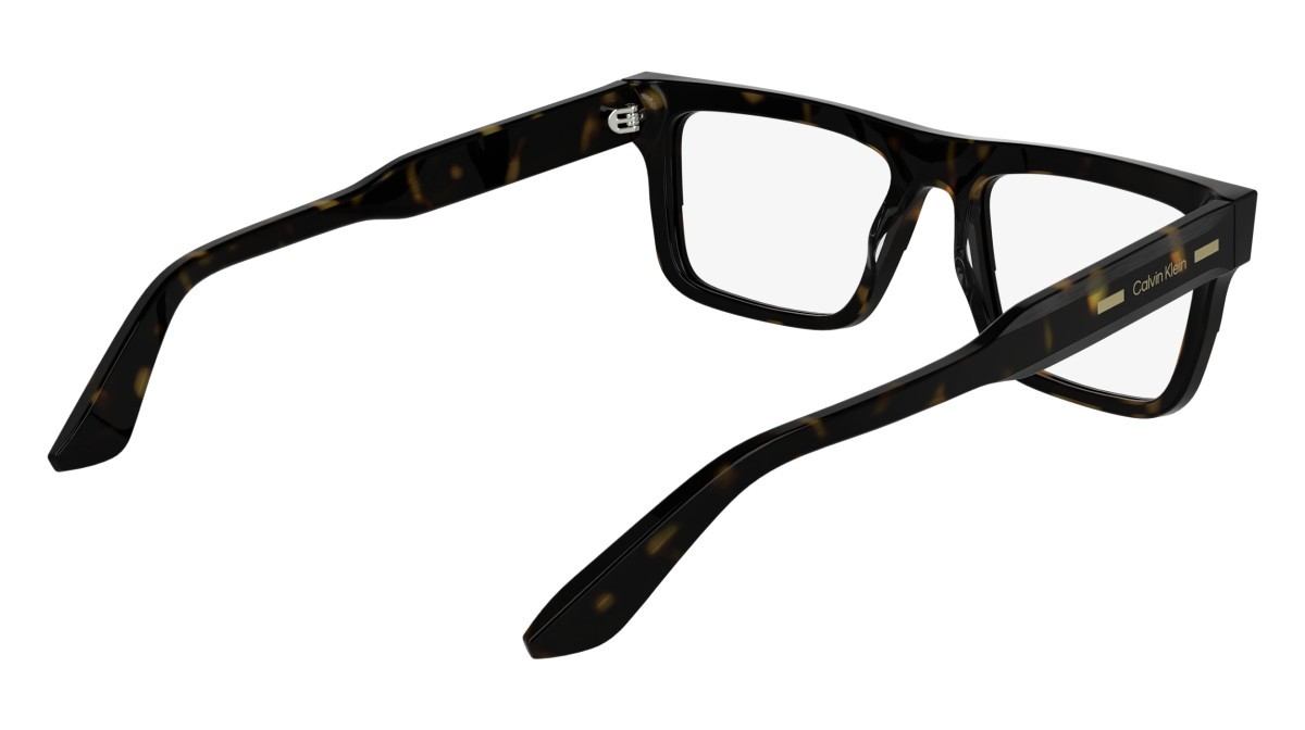 Eyeglasses Calvin Klein CK25520 (235) color dark havana shape rectangle lenses colore - 2