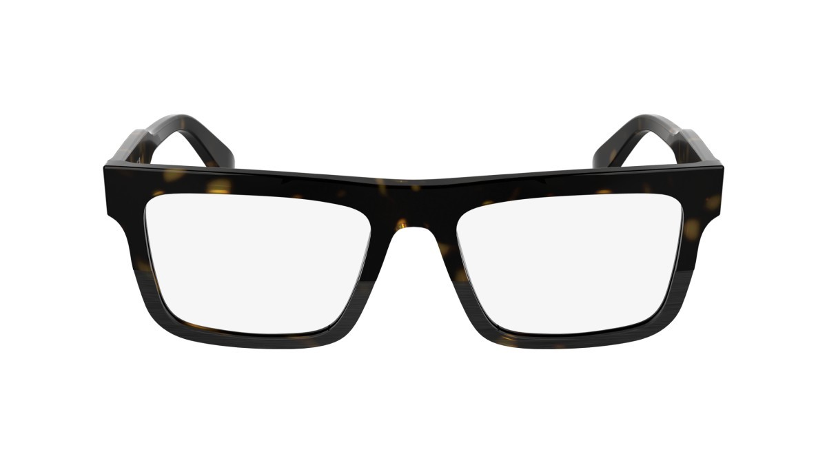 Eyeglasses Calvin Klein CK25520 (235) color dark havana shape rectangle lenses colore - 2