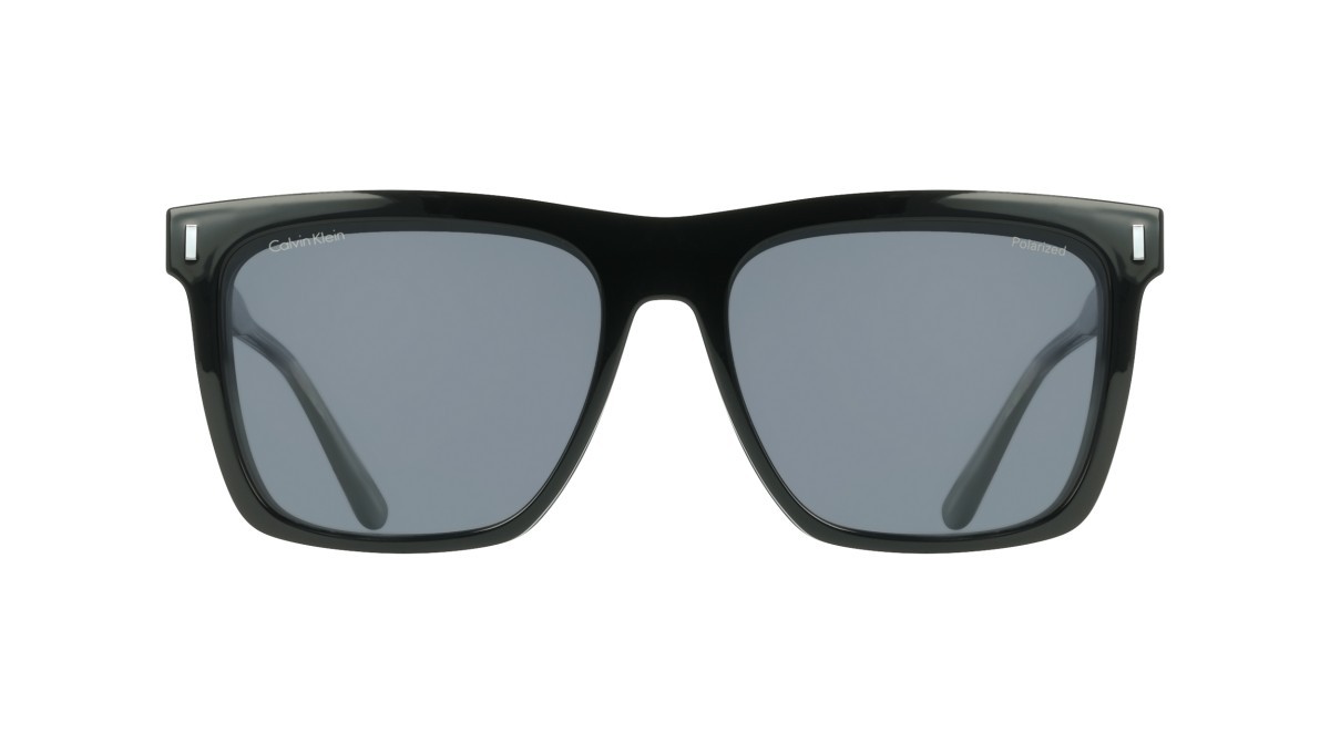 Occhiali da vista Calvin Klein CK25530MAG-SET (001) colore black forma rettangolare lenti polar solid grey