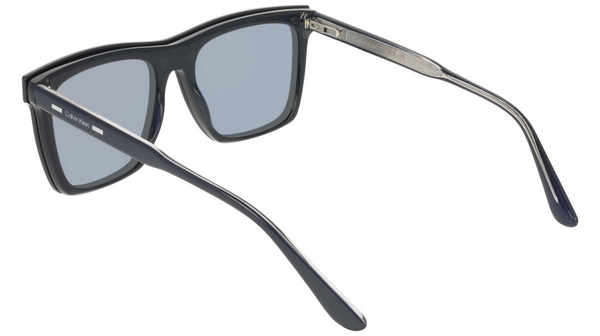 Occhiali da vista Calvin Klein CK25530MAG-SET (400) colore blue forma rettangolare lenti polar solid blue
