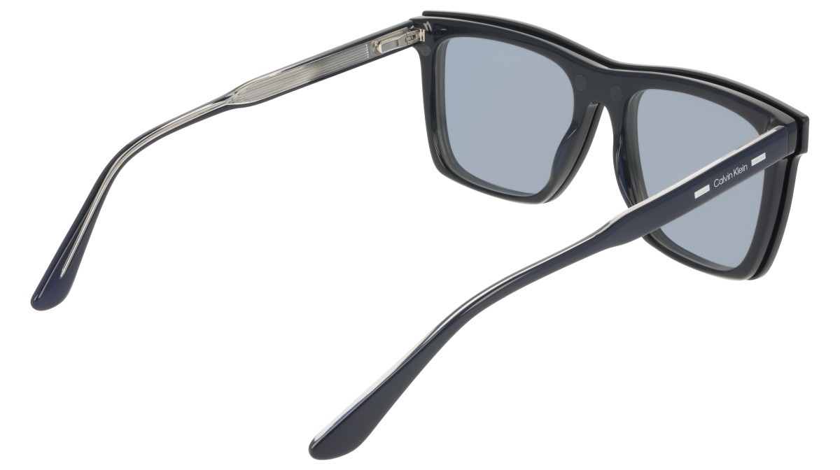 Occhiali da vista Calvin Klein CK25530MAG-SET (400) colore blue forma rettangolare lenti polar solid blue