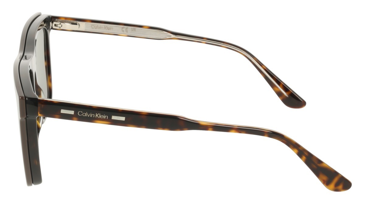 Eyeglasses Calvin Klein CK25530MAG-SET N (206) color brown/havana shape rectangle 