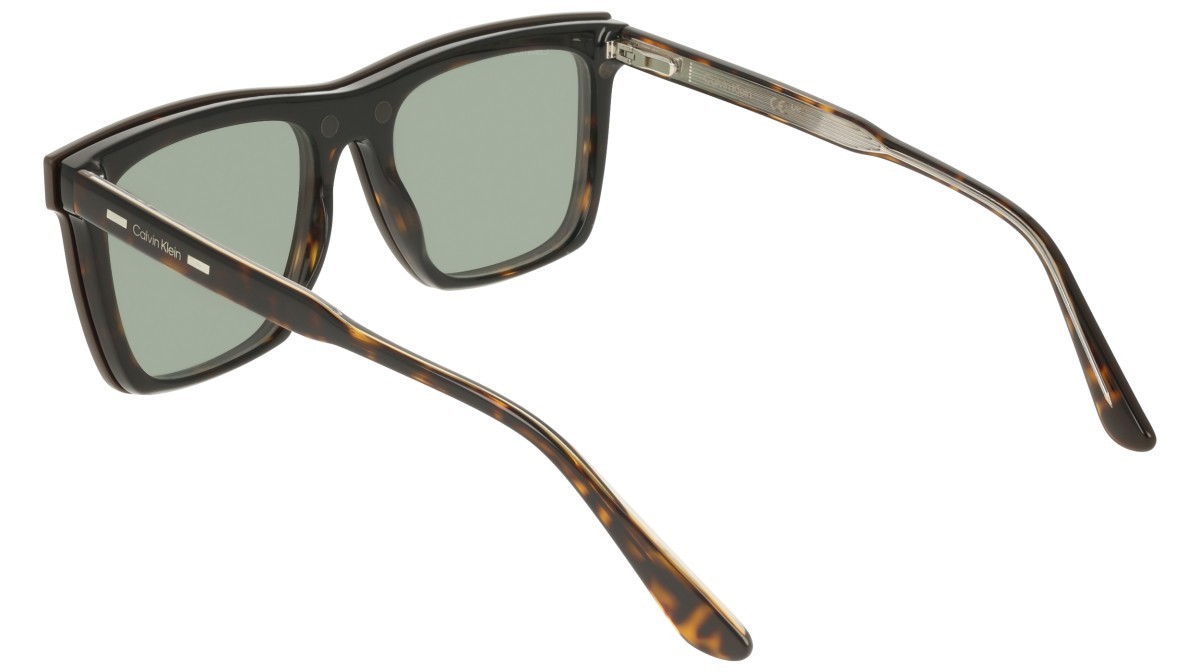 Eyeglasses Calvin Klein CK25530MAG-SET N (206) color brown/havana shape rectangle 