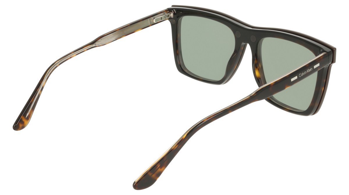 Eyeglasses Calvin Klein CK25530MAG-SET N (206) color brown/havana shape rectangle 