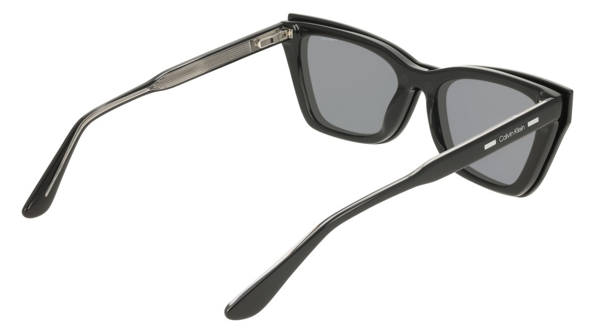 Occhiali da vista Calvin Klein CK25531MAG-SET (001) colore black forma cat eye lenti polar solid grey