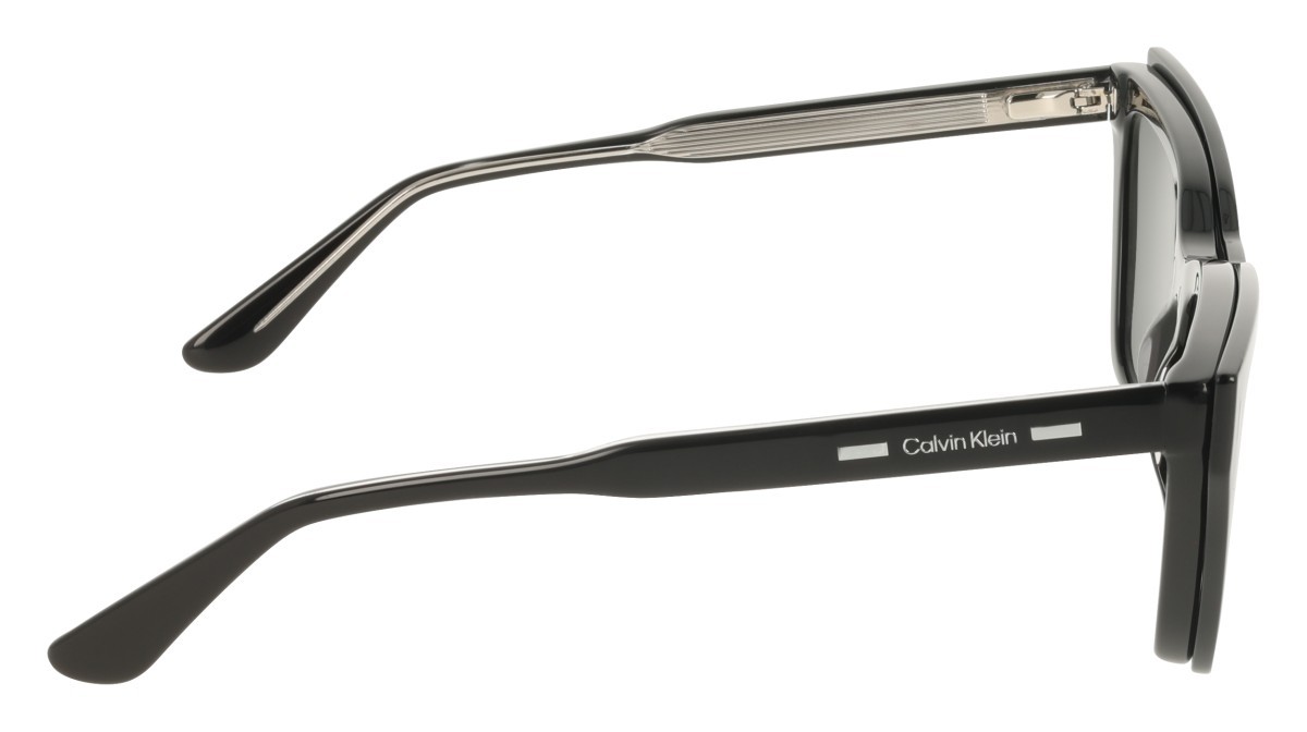 Occhiali da vista Calvin Klein CK25531MAG-SET (001) colore black forma cat eye lenti polar solid grey