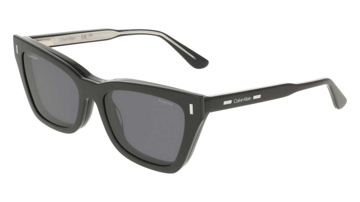 Eyeglasses Calvin Klein CK25531MAG-SET N (001) color black shape cat eye 
