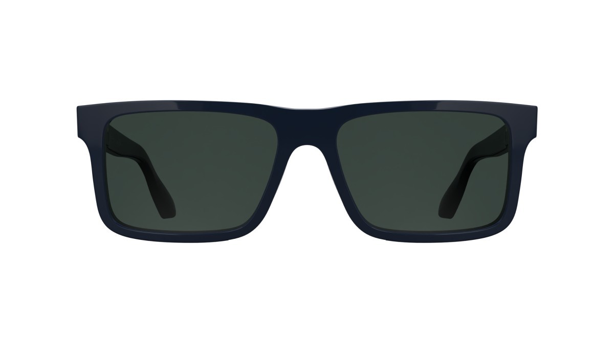 Sunglasses Calvin Klein CK25535S (400) color blue shape rectangle lenses solid blue