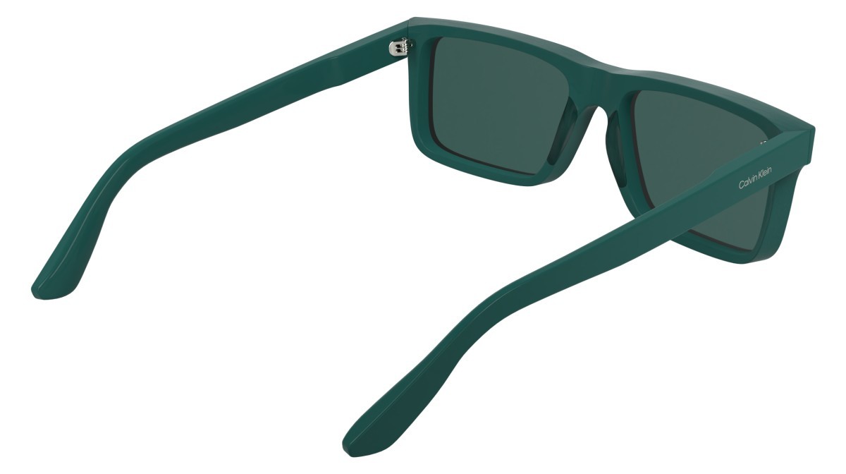 Sunglasses Calvin Klein CK25535S (432) color petrol shape rectangle lenses solid petrol
