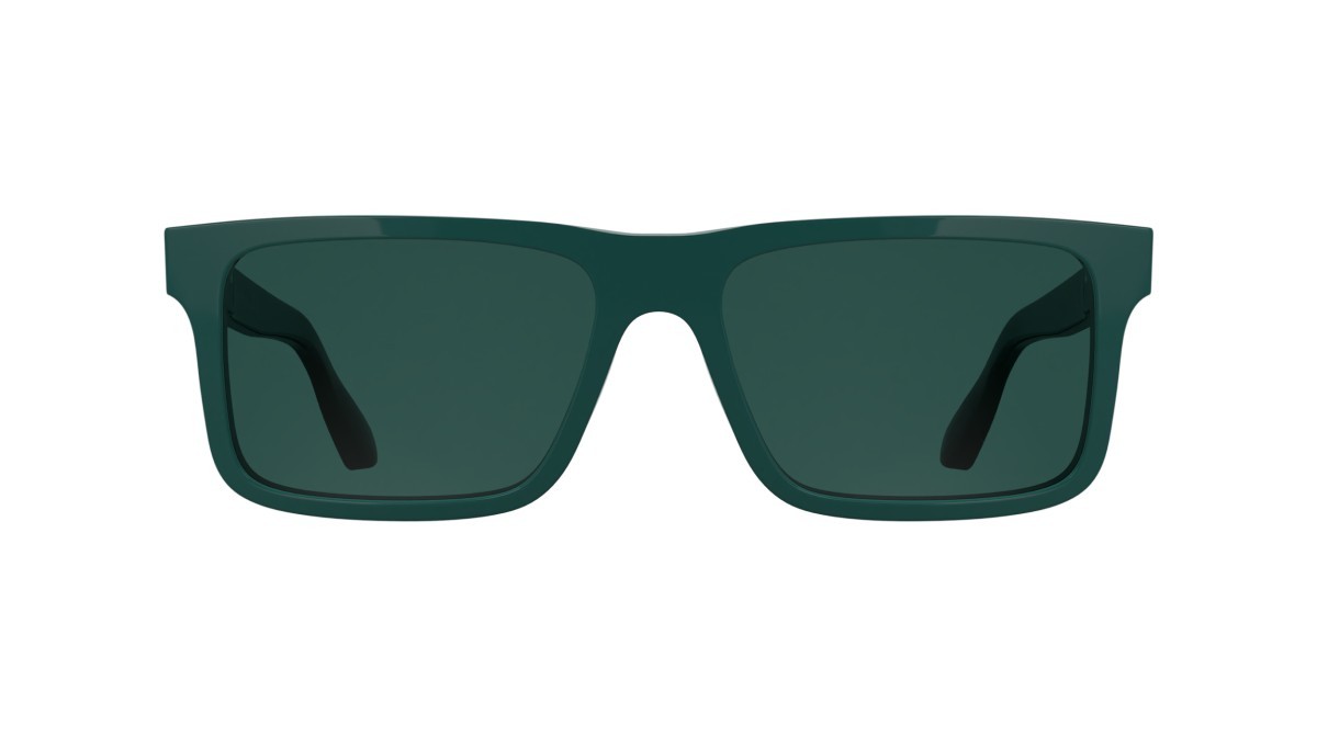 Sunglasses Calvin Klein CK25535S (432) color petrol shape rectangle lenses solid petrol